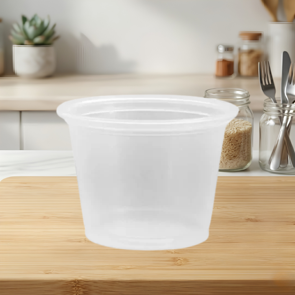 1 OZ CLEAR SOUFFLE CUPS