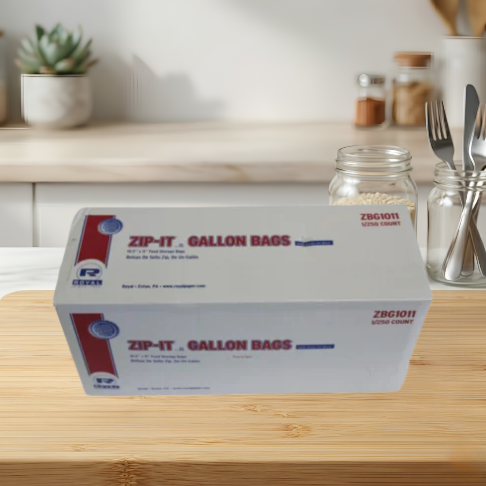 10.5″ X 11″ FOOD STORAGE ZIP IT BAGS ONE GALLON