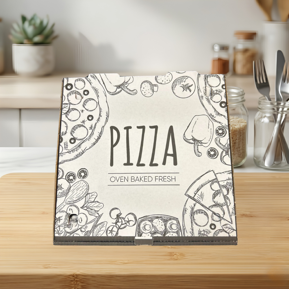 10″ WHITE PIZZA BOX
