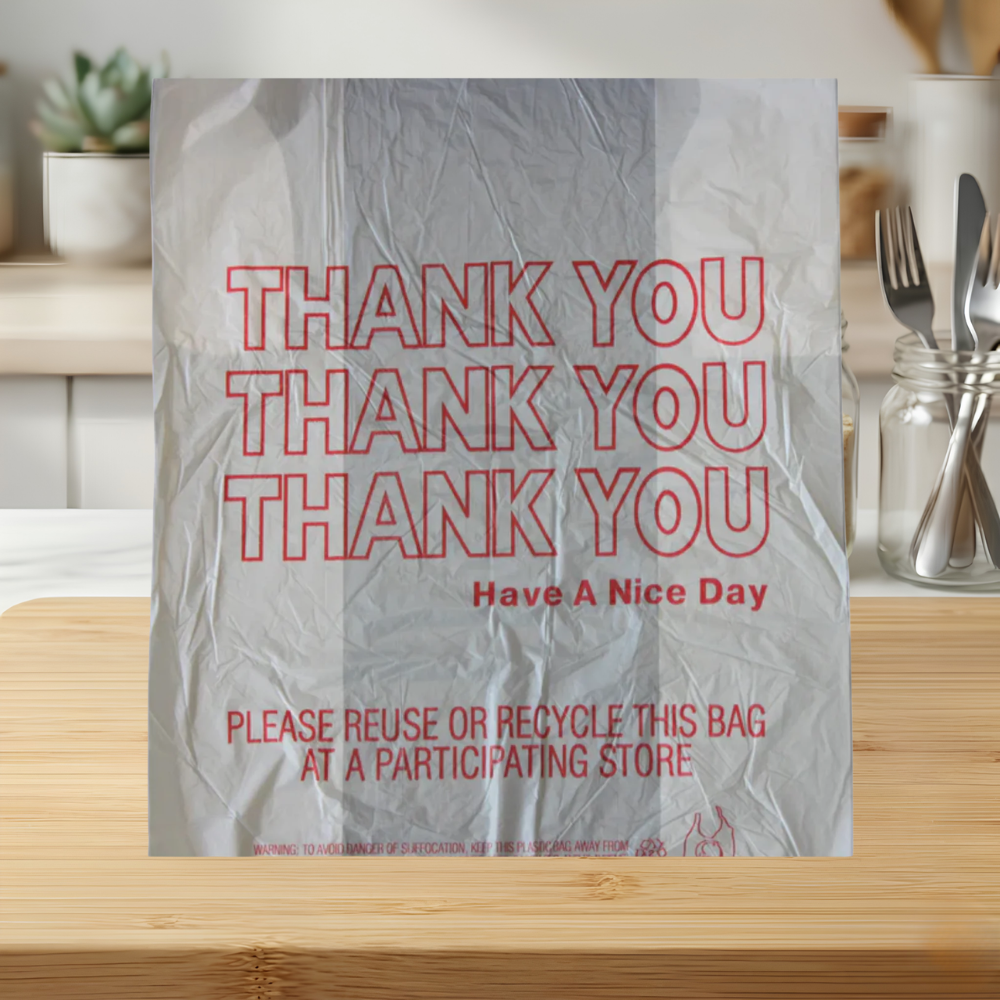 10″ X 5″ X 18″ T SACK SMALL PLASTIC THANK YOU BAGS 18 12.5 MIC