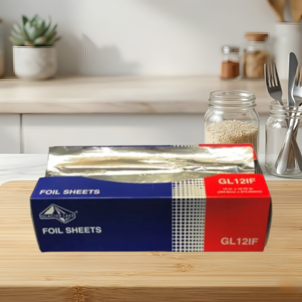 12″ X 10-3_4″ METRO INTERFOLDED ALUMINUM FOIL SHEETS