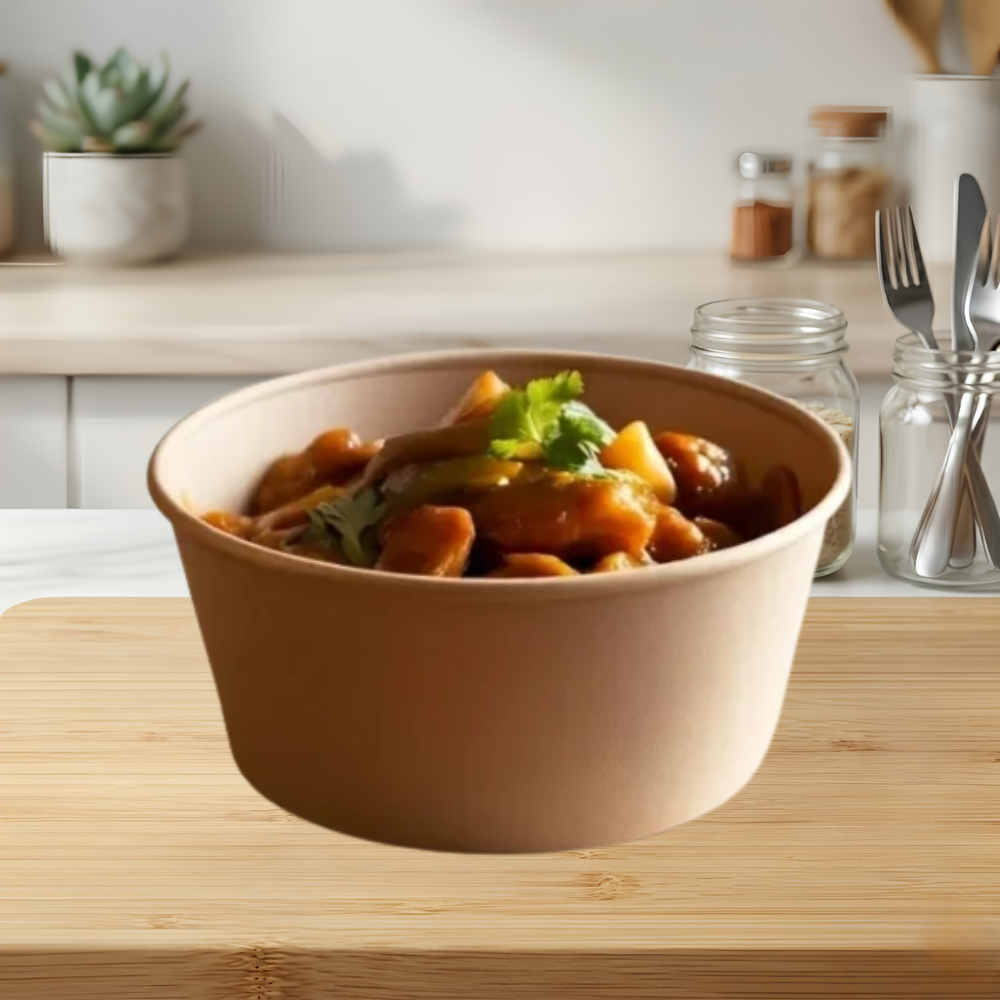 5.7″ 26oz Low Profile Bowl, Kraft