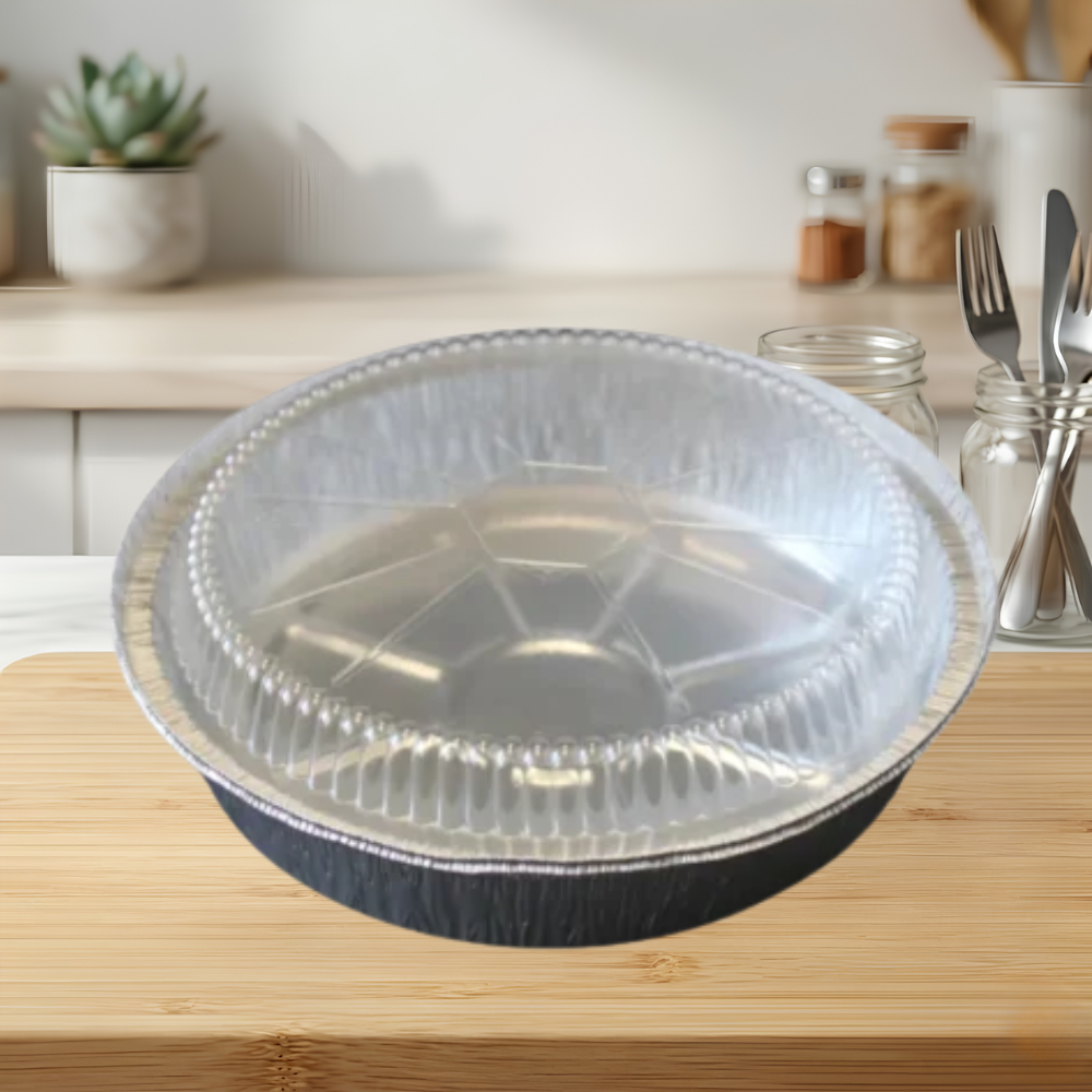 8″ ROUND ALUMINUM PANS