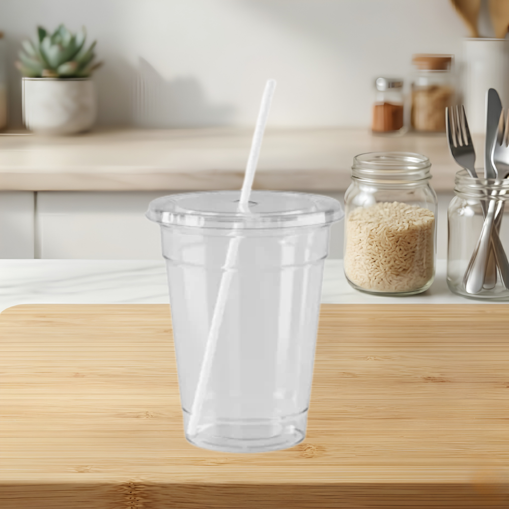 9 OZ CLEAR PLASTIC PET COLD CUPS
