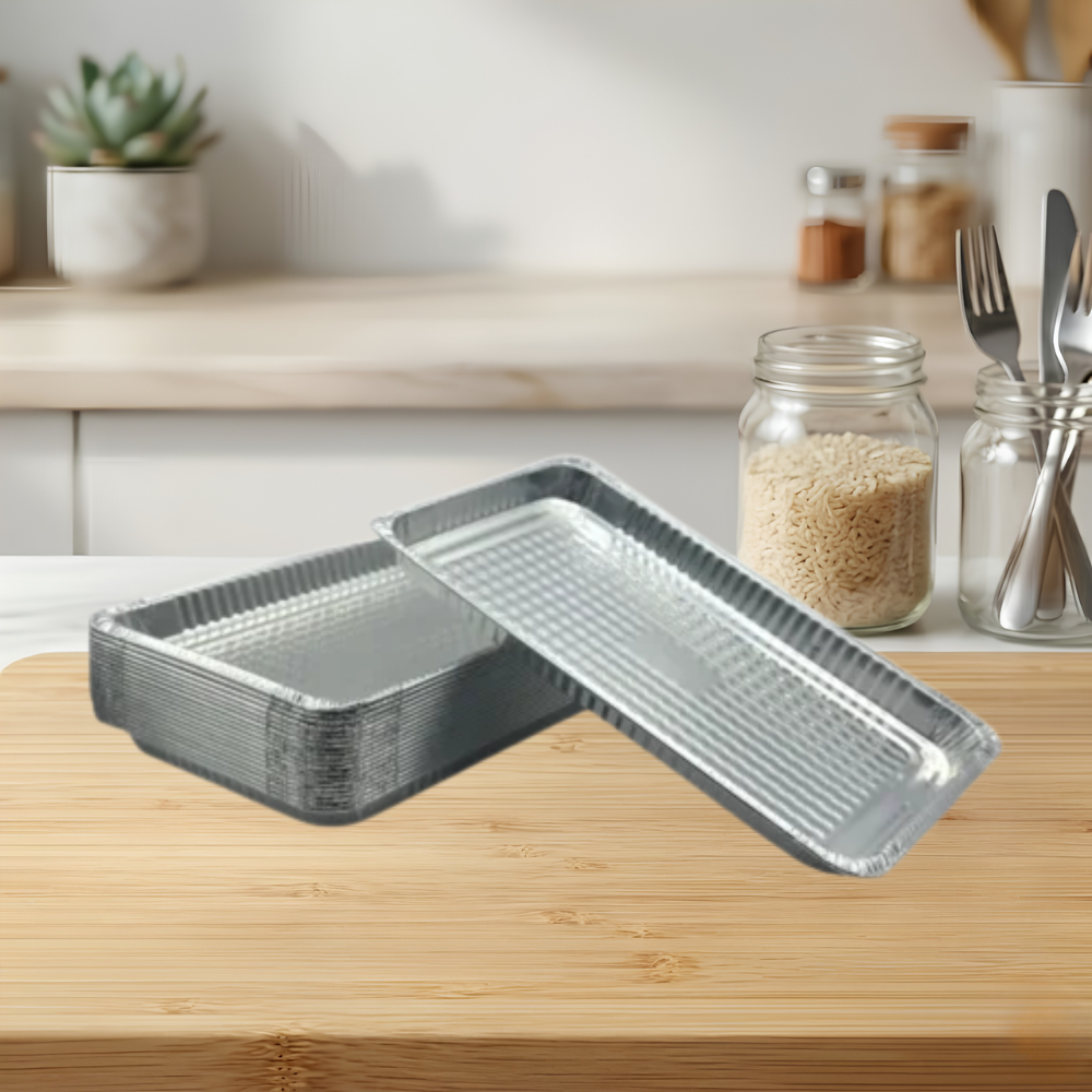 FULL SIZED SHALLOW ALUMINUM CATERING TRAY HEAVYWEIGHT 50_CASE